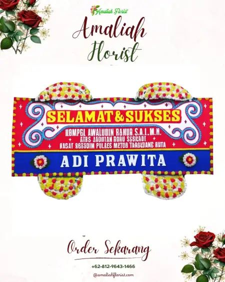 Papan Bunga Ucapan Selamat Simpeureum